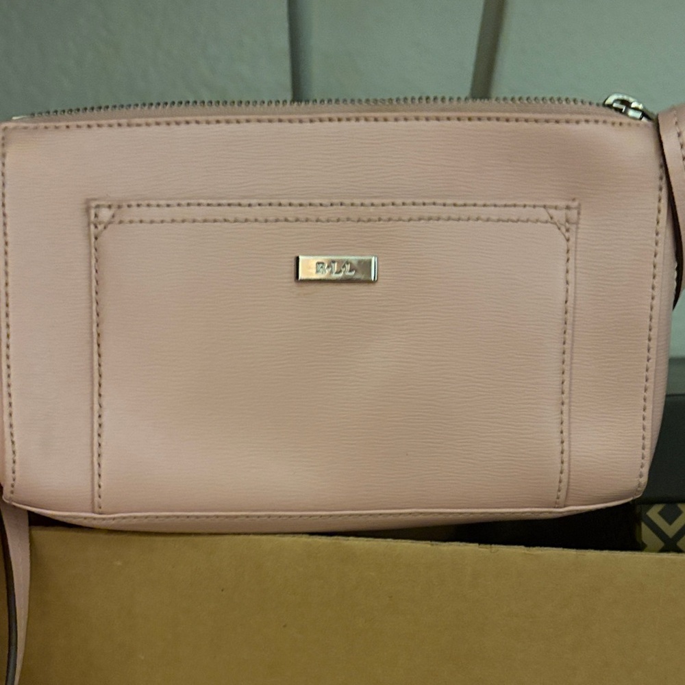 Ralph Lauren Blush Pink Crossbody Bag
